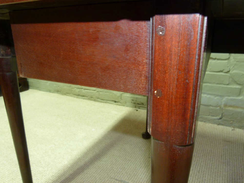 Mahogany Drop Leaf Table View V