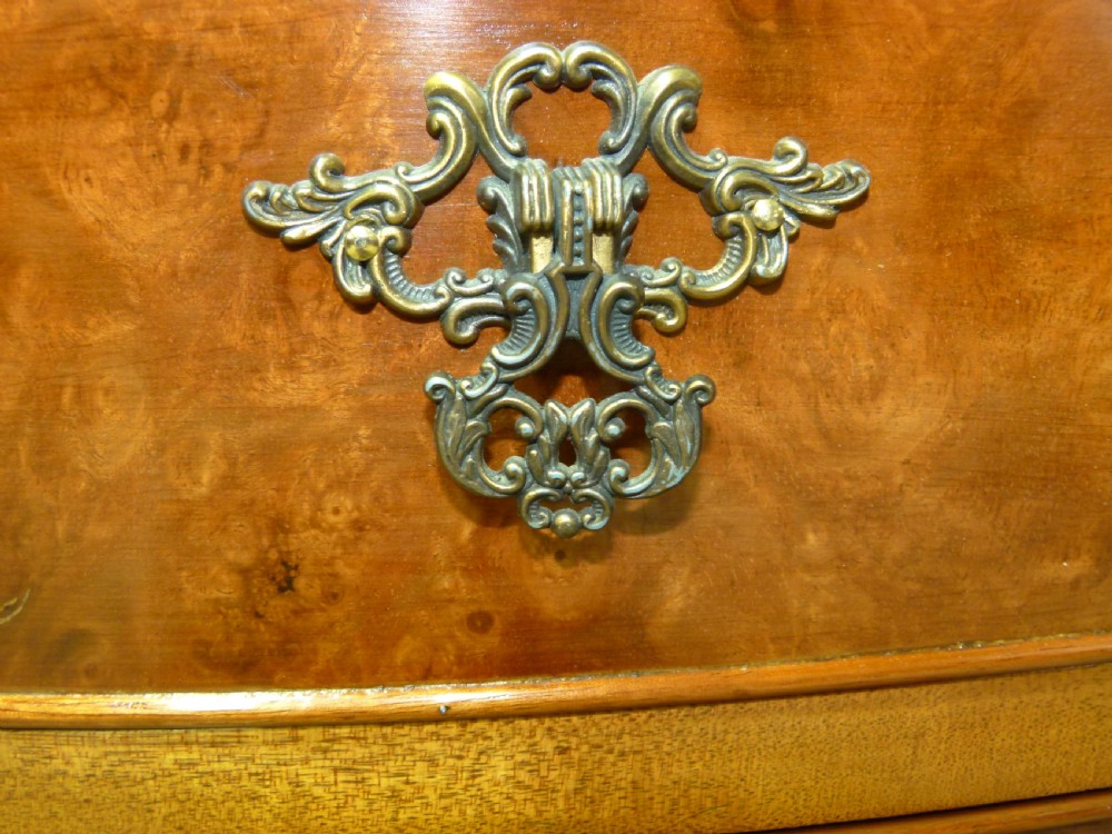 Burr Walnut Chest Of Drawers View II
