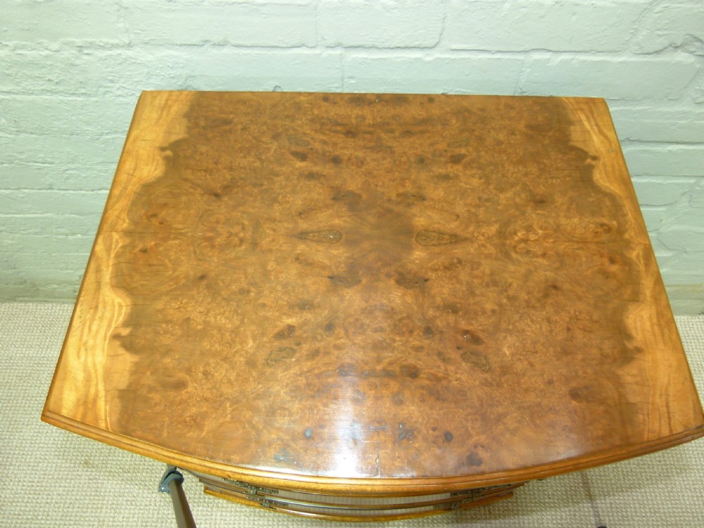 Burr Walnut Chest Of Drawers View III