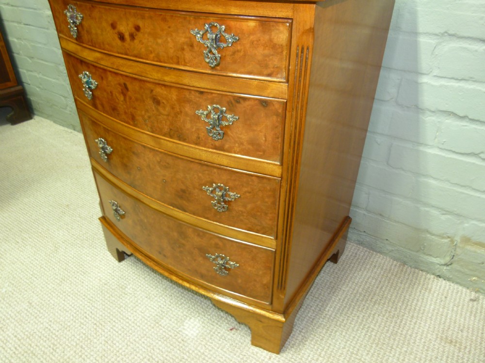 Burr Walnut Chest Of Drawers View V