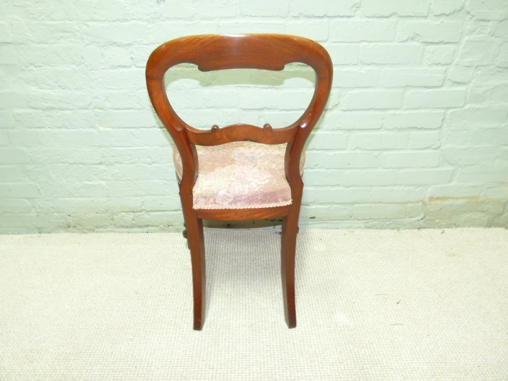 Set Of Six Mahogany Chairs View VI