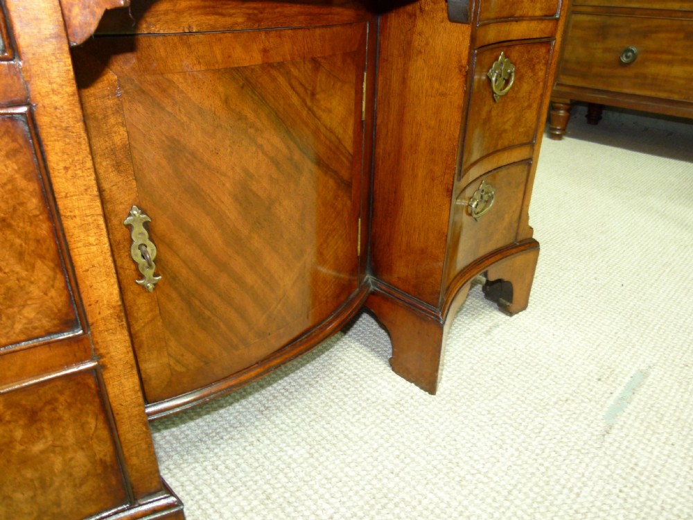 Burr Walnut Desk View VI