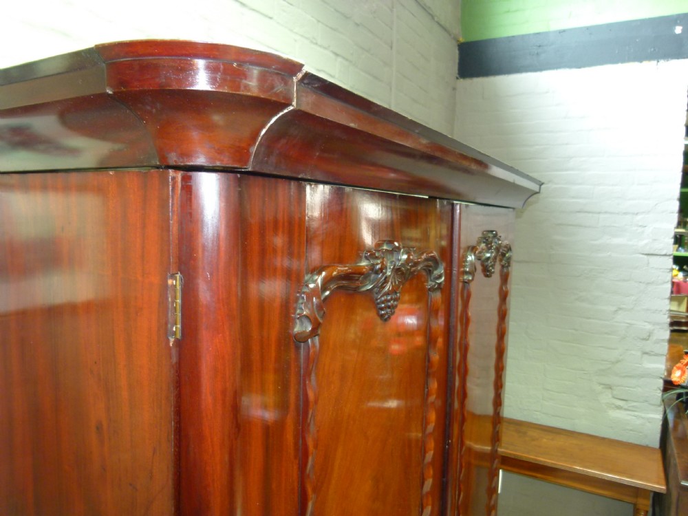 Mahogany Wardrobe View III