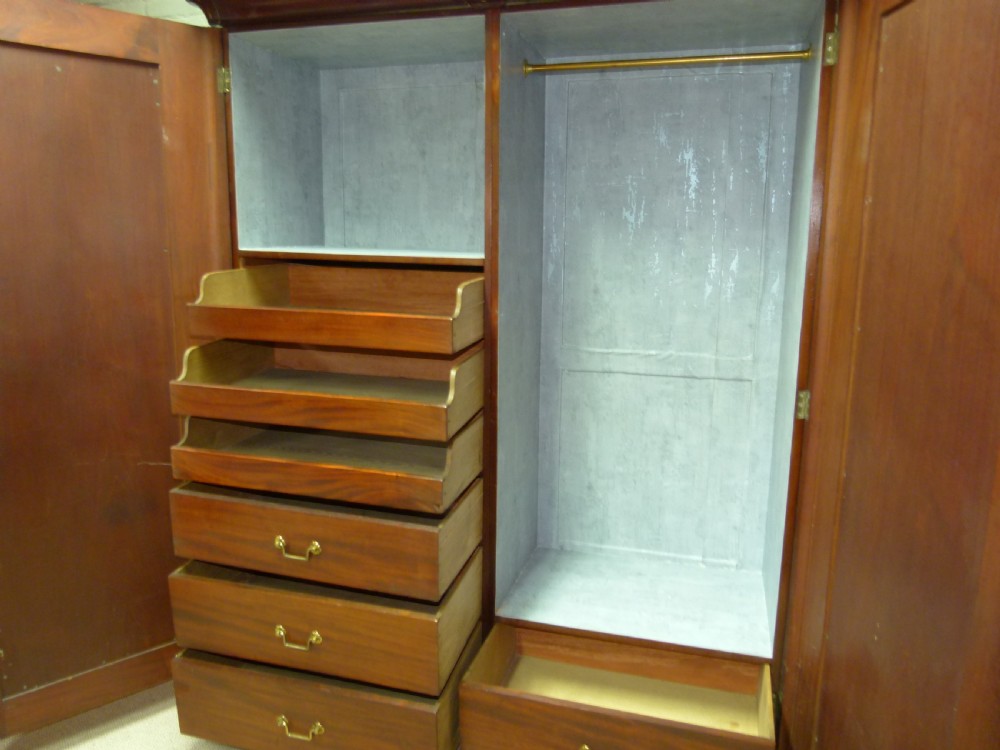 Mahogany Wardrobe View IV