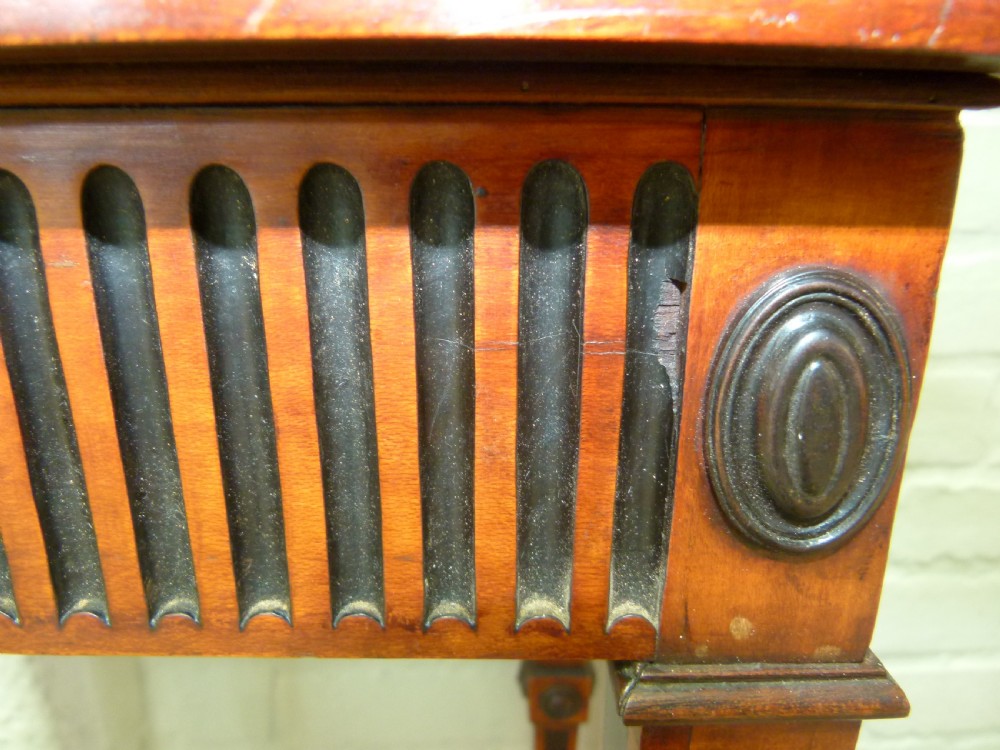 Mahogany and Satinwood Table View II