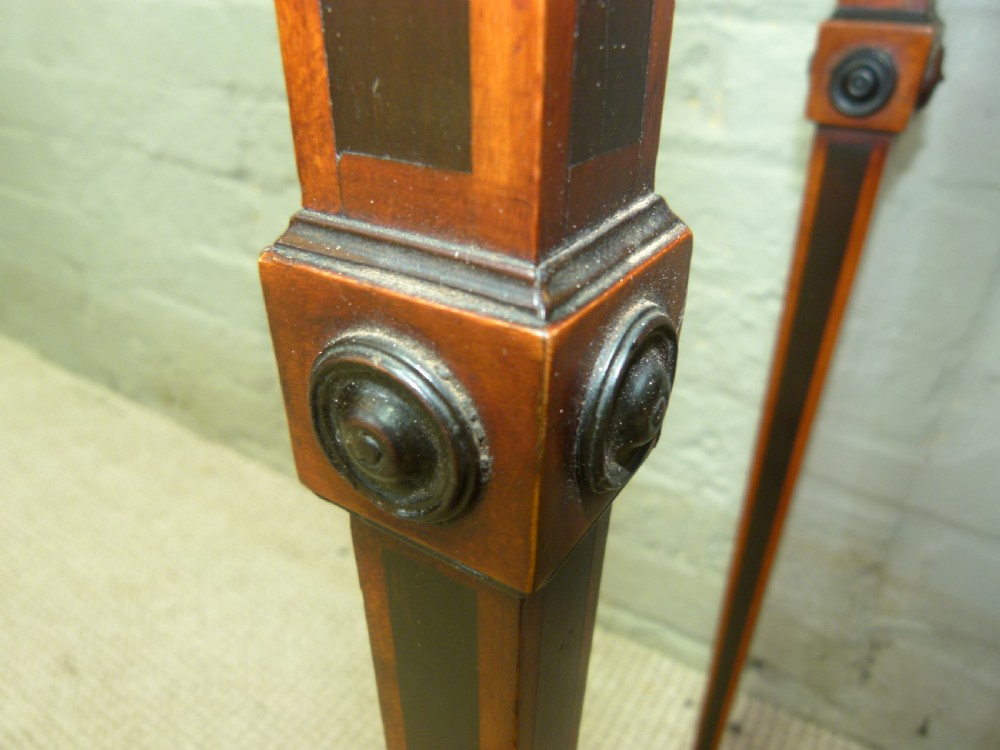 Mahogany and Satinwood Table View III
