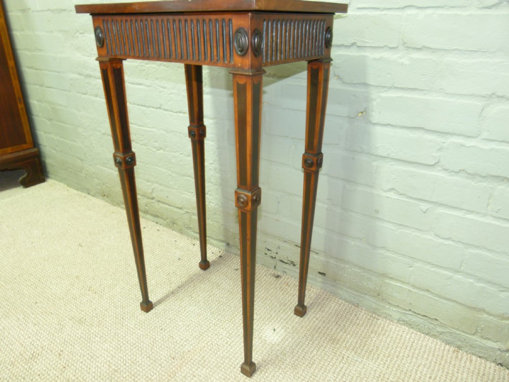 Mahogany and Satinwood Table View IV