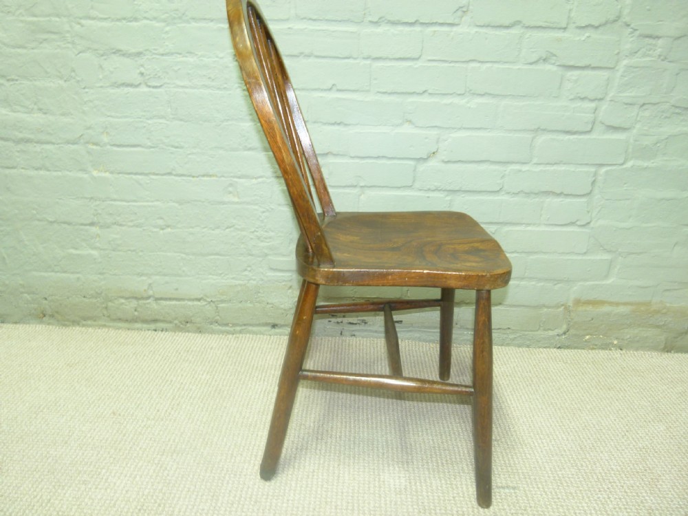 Elm and Ash windsor chairs View V