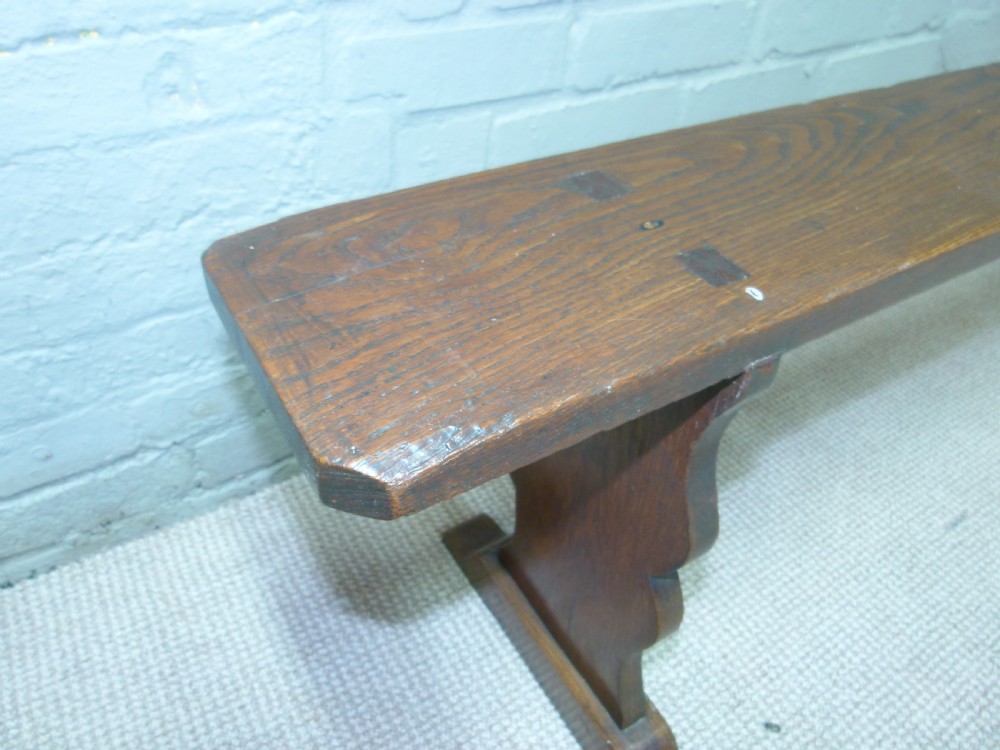 Pair of Oak Benches View II