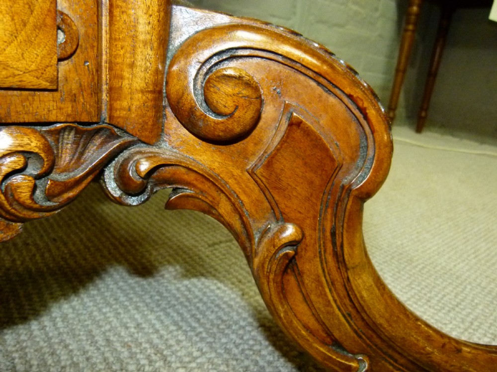 Hexagonal  Walnut Table View V