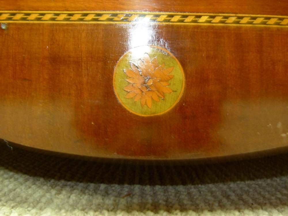 Mahogany Inlaid Chest Of Drawers View III