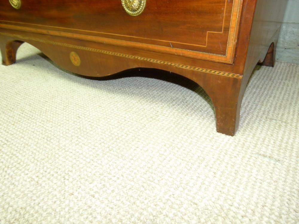Mahogany Inlaid Chest Of Drawers View IV
