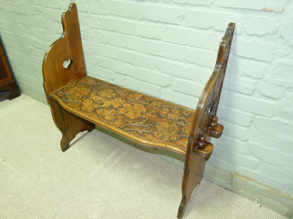 Walnut Bench View VII