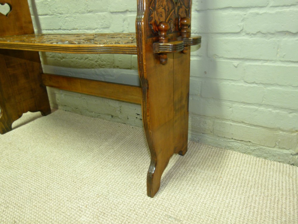 Walnut Bench View XI