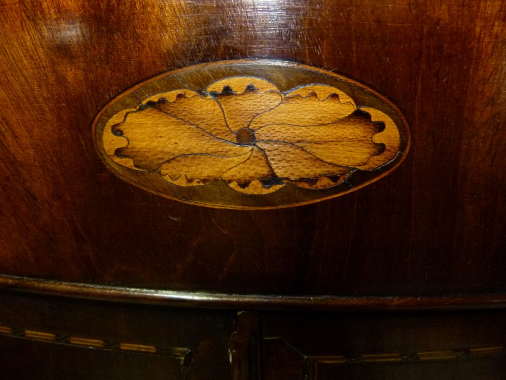 Mahogany Corner Cupboard View V