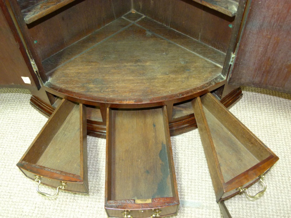 Mahogany Corner Cupboard View VII