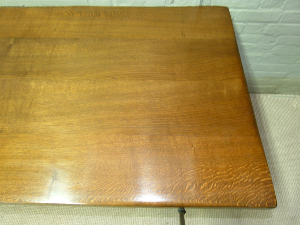 Oak Refectory Table View VIII