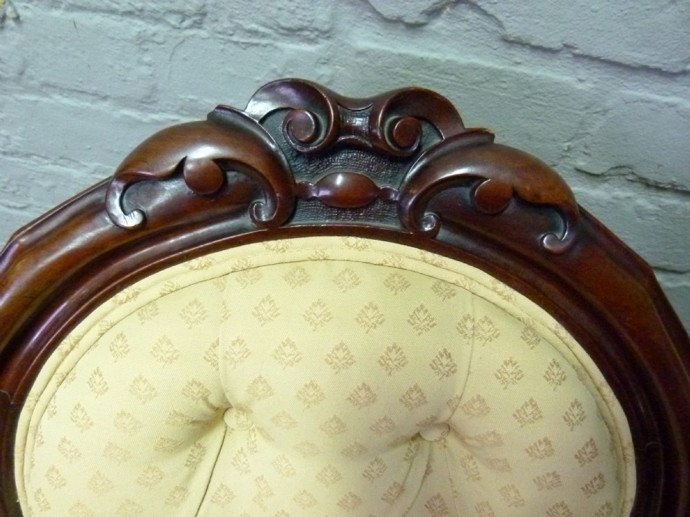 Set Of Six Mahogany Dining Chairs View IV