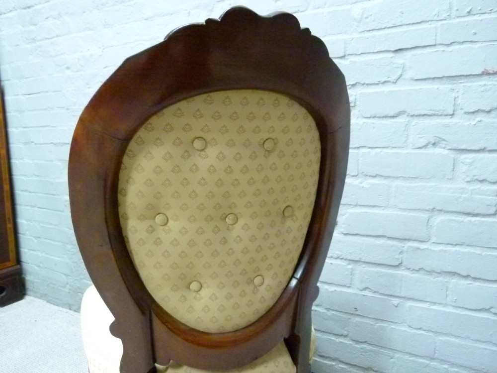 Set Of Six Mahogany Dining Chairs View V