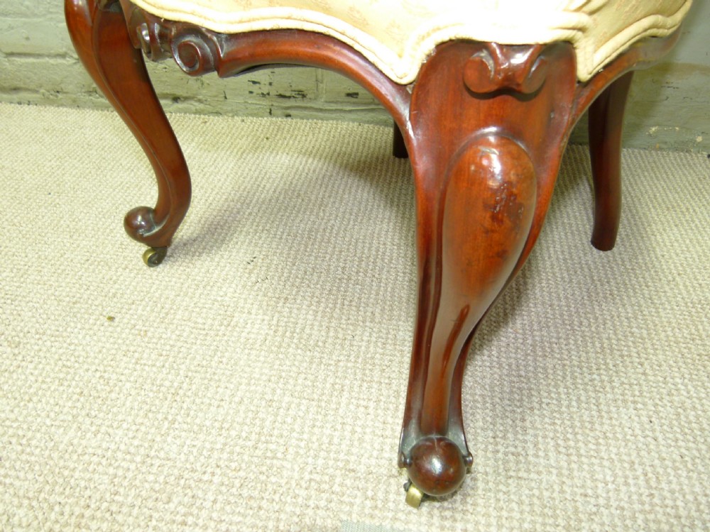 Set Of Six Mahogany Dining Chairs View IX