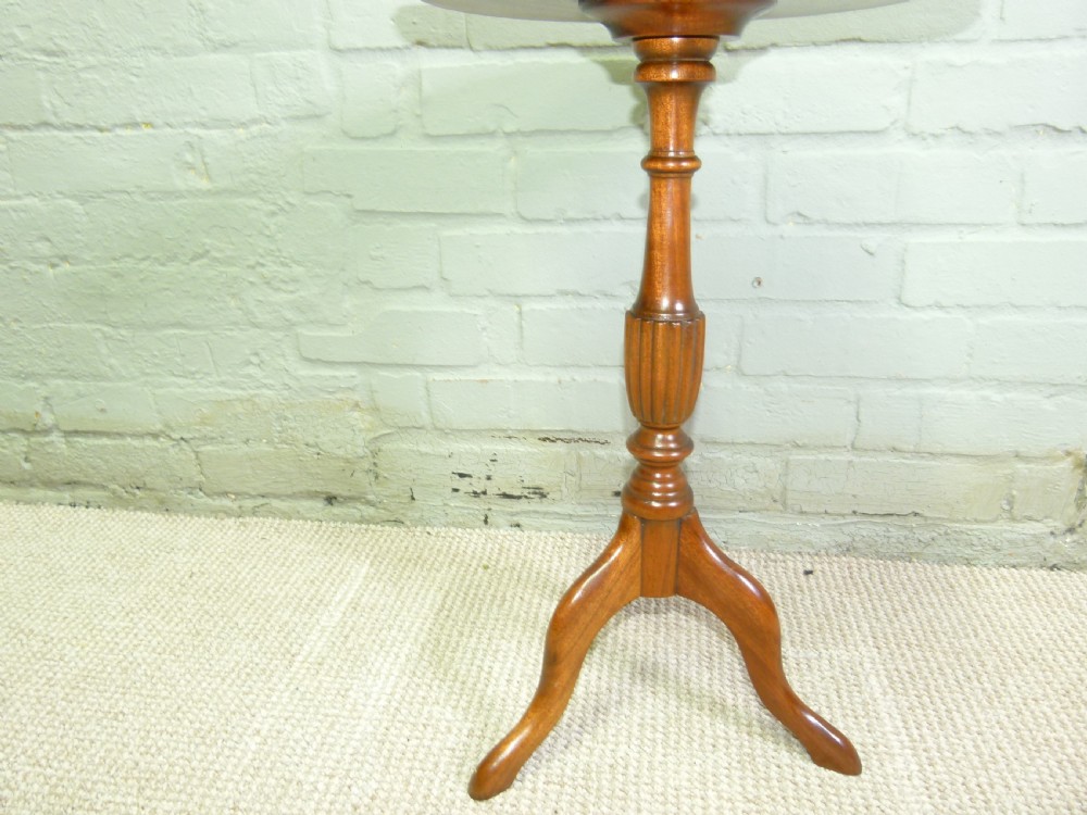 Mahogany Wine Table View III
