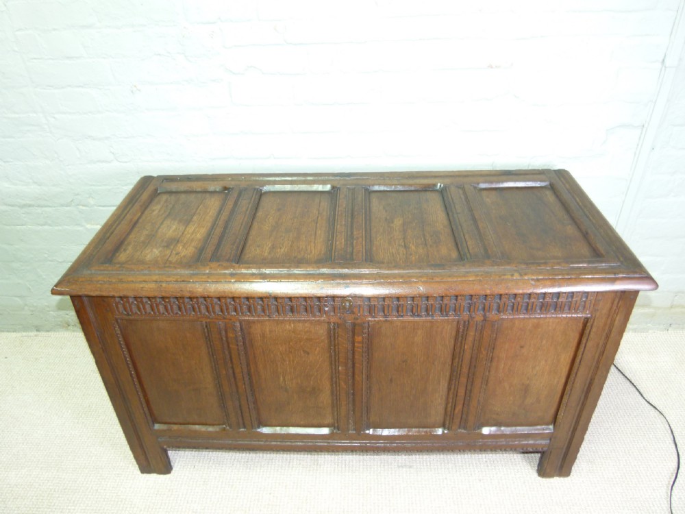 Oak Panel Coffer 