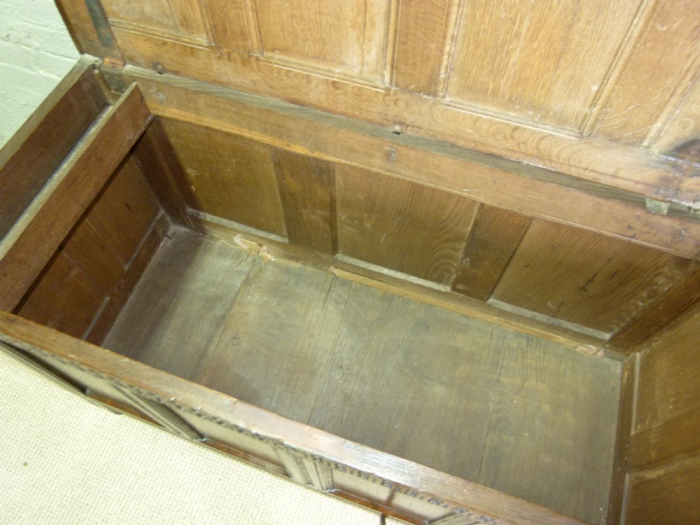 Oak Panel Coffer  View VI