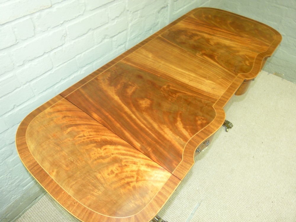 Mahogany Sofa Table View II