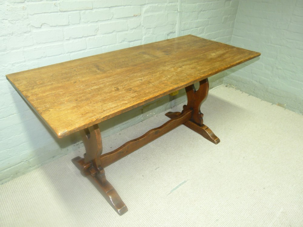 Oak Refectory Table View II