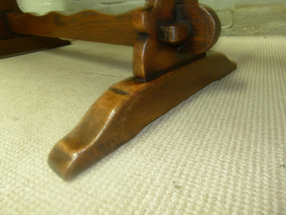 Oak Refectory Table View V