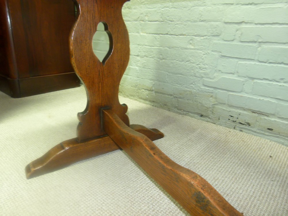 Oak Refectory Table View VI