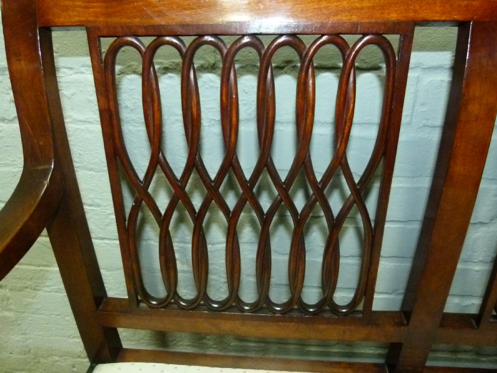 Mahogany Settle View II