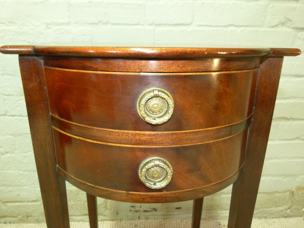 Mahogany Bedside Cabinets View III