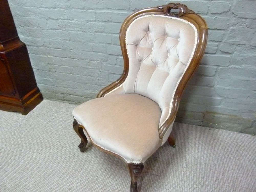 Walnut Ladies Chair