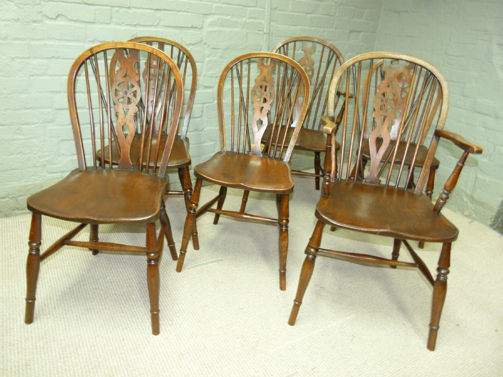 Set Of Six Windsor Chairs