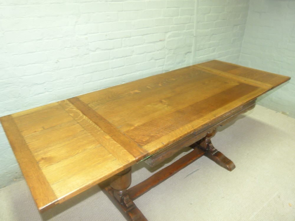 Oak Refectory Table View II