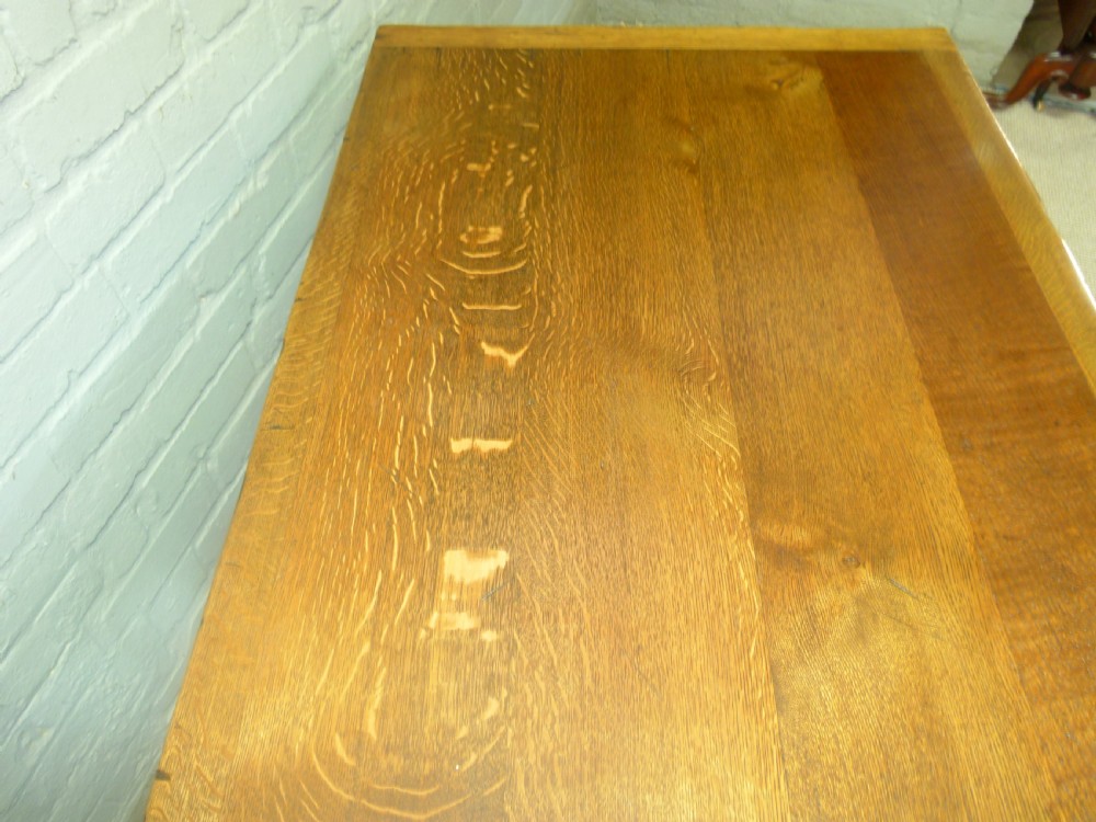 Oak Refectory Table View IV