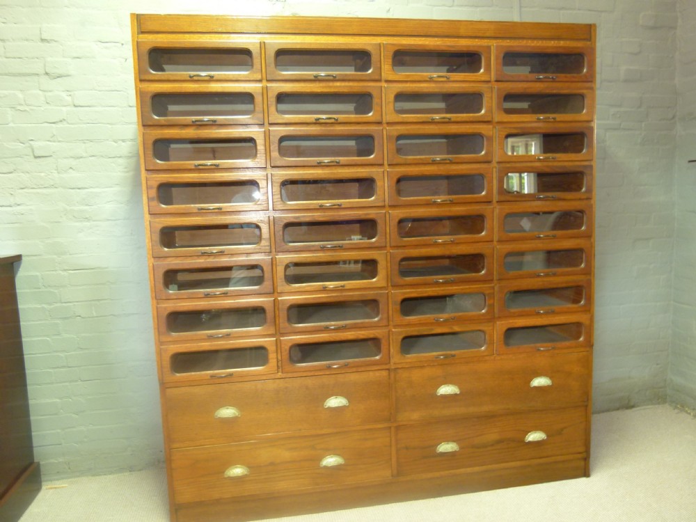 Oak Haberdashery Cabinet