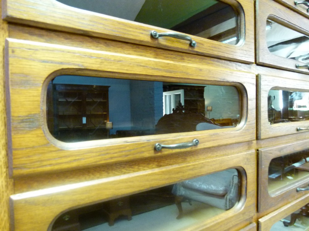 Oak Haberdashery Cabinet View II