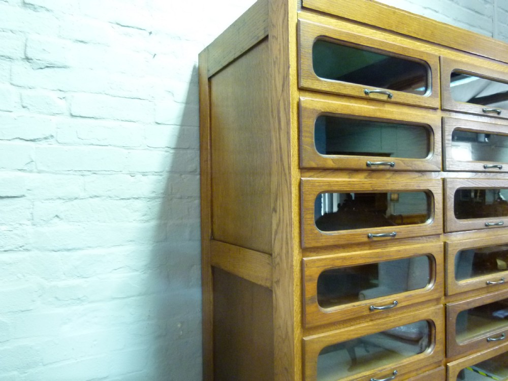 Oak Haberdashery Cabinet View IV