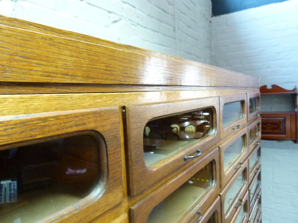 Oak Haberdashery Cabinet View VII