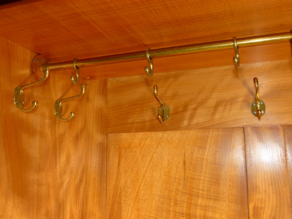 Mahogany Three Door Wardrobe View VII