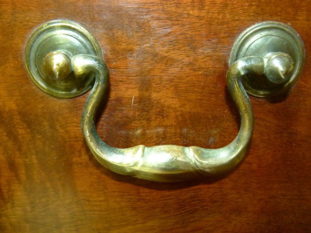 Mahogany Three Door Wardrobe View IX
