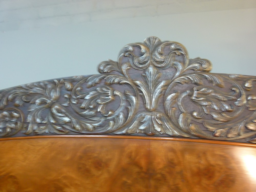Burr Walnut Double  Wardrobe View III