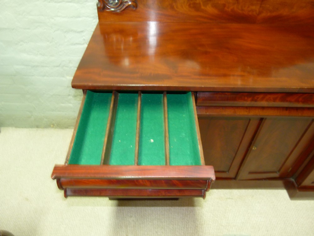 Mahogany Sideboard View VII