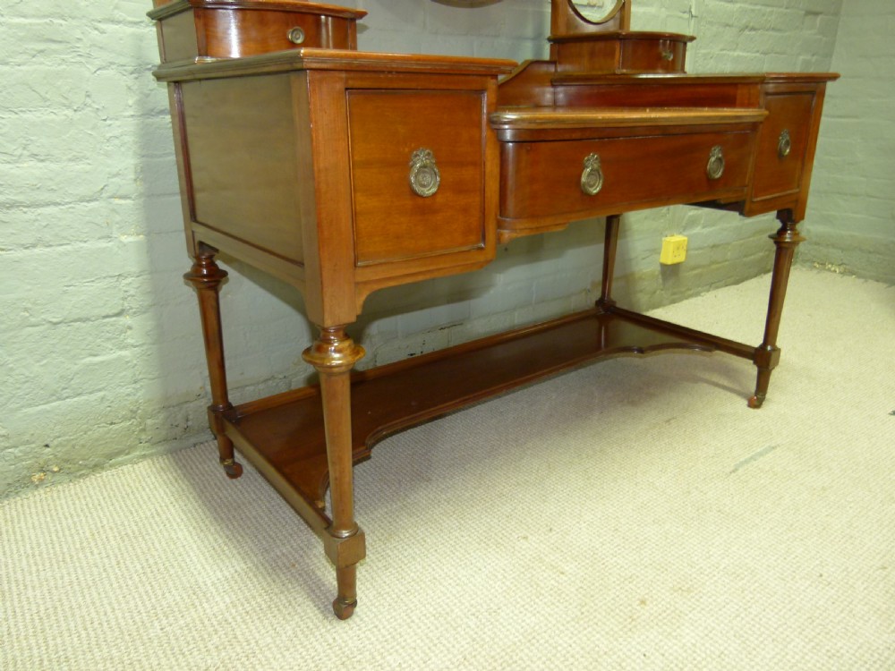 Mahogany Dressing Table View V