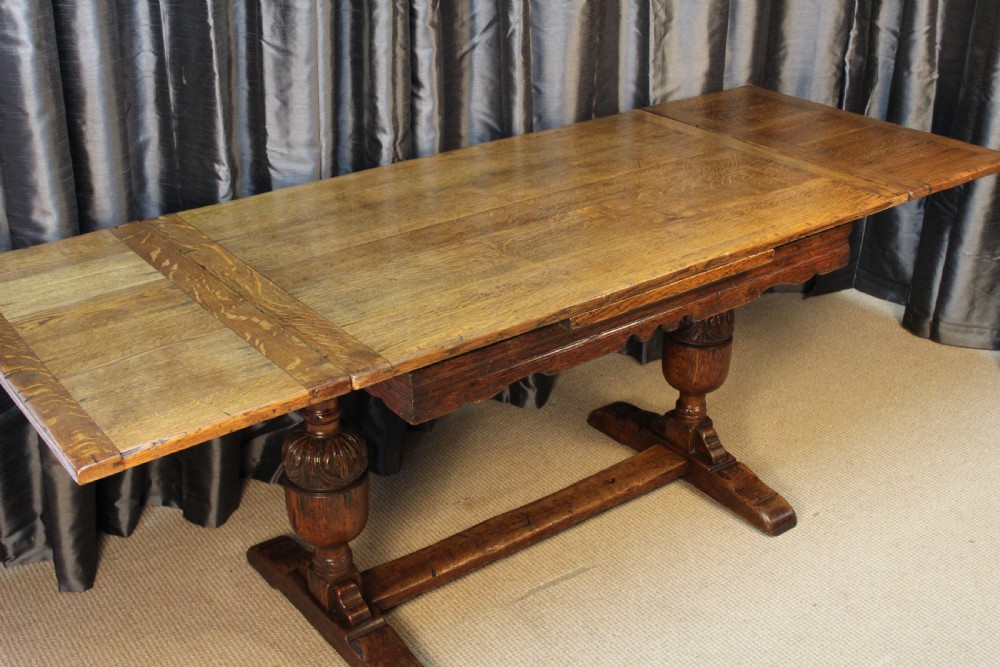 Oak Draw Leaf Table View IV