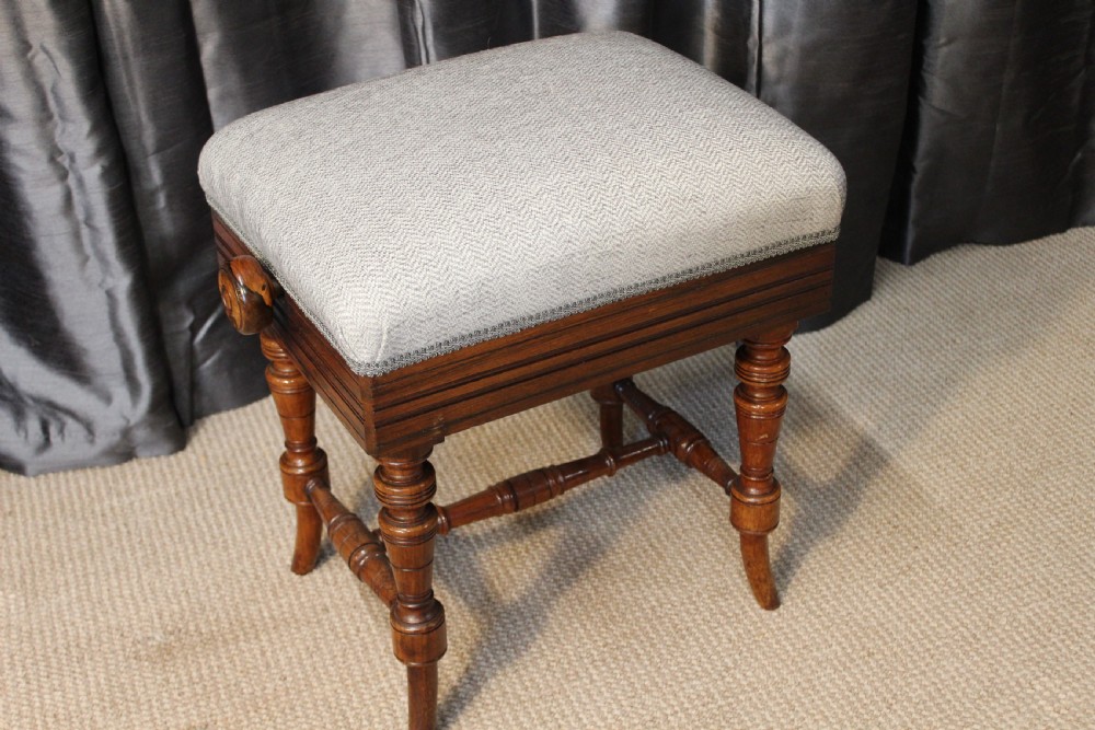 Walnut Stool View V