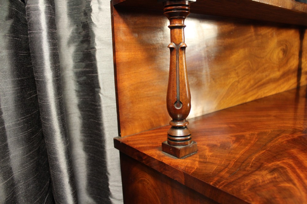 Mahogany Chiffonier View V
