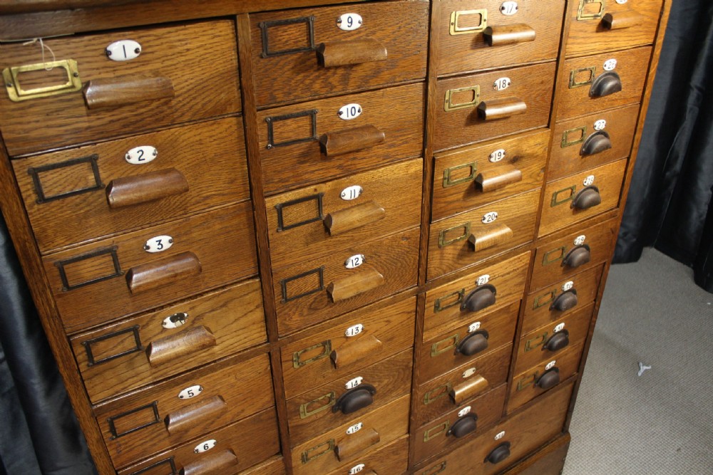 Oak Industrial Cabinet View VI